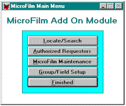 3rd item on Main Menu